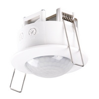 PIR senzor pohybu a súmraku 6m 120° pod omietku biely Sanico Goldlux