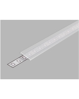 Tienidlo pre povrchovú montáž nábytku KM48 Transparent 2m