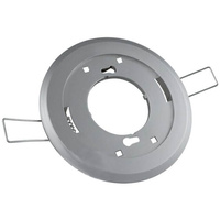 Okrúhla pod omietku strieborná GOLDLUX (Polux) GX53 plast