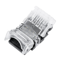 Konektor LED pásu 4PIN RGB 2-stranný nacvakávací 10 mm