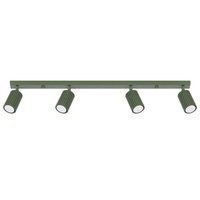 Bodové reflektorové stropné svietidlo Tuba 4x GU10 Olive Carbon Deep Space SL.1622 Sollux