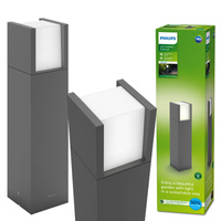 Záhradné svetlo vonkajšie PIPE 40cm LED 4W 800lm 3000K IP44 Arbour Ultra Efficient Philips