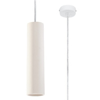 Stropné závesné svietidlo GU10 Tubular White Modern Nancy Sollux