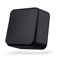 Spínač svetla 1gang 10A povrchová montáž čierny BINERA VIDEX