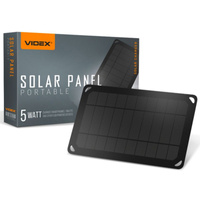 Prenosná solárna nabíjačka USB kábel 3v1 100cm 5W IP68 VIDEX