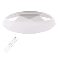 Plafond LED stropné svietidlo 48W 5300lm CCT 120° biela IP44 Pilot stmievateľné Galaxy Sanico Goldlux