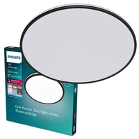 Stropné svietidlo LED Plafond 36W 4100lm 4000K SceneSwitch Black Ozziet Philips