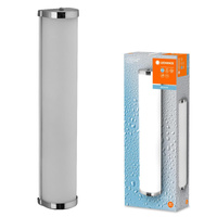 Kúpeľňové nástenné svietidlo nad zrkadlom Stmievateľné E14 Chróm Kúpeľňové nástenné svietidlo IP44 Ledvance