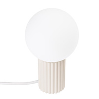 Stolná stolová lampa G9 Round Beige Modern Matte Halo Sollux