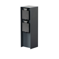 Záhradné stĺpy s dvoma zásuvkami 230V 16A IP44 nerez antracit DASTO KANLUX