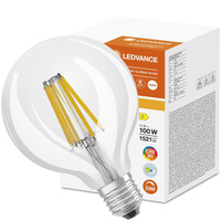 LED žiarovka Sphere E27 G95 11W = 100W 1521lm 4000K neutrálna biela 300° CRI90 Stmievateľná Ledvance