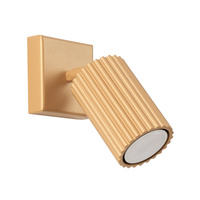 Nástenné svietidlo Reflektor Tuba Spot 1x GU10 Gold Carbon Deep Space SL.1559 Sollux