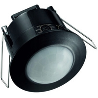 PIR snímač pohybu a súmraku na zapustenie čierny 6 m 360° CP Ecolight