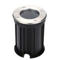 Podlahové okrúhle svietidlo GU10 IP67 Chrome Ingress Kobi