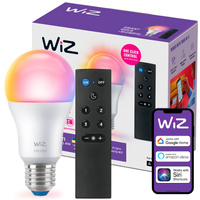 LED žiarovka E27 A60 8,5W = 60W 806lm 2200-6500K RGB + TW Smart SMART WiFi Bluetooth aplikácia WiZ + diaľkový ovládač