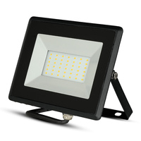 LED reflektor 30W 2550lm 4000K IP65 čierny SMD VT-4031B V-TAC