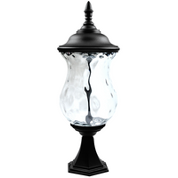 Záhradná stojaca lampa 9W 370lm 3000K, teplá biela 90° čierna IP43 Marseille Sanico Goldlux