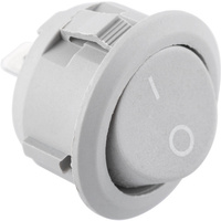 Nábytkový kolískový spínač ON/OFF sivý