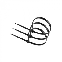 Káblové pásky 2,5x200 mm čierne UV TRIPERS PREMIUM OKP-25200B .MORE 100 ks.