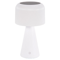 Solárna záhradná LED stojaca stolová lampa USB-C 3-farebná stmievateľná