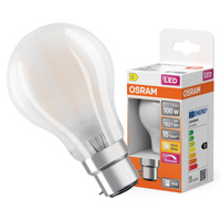 LED žiarovka A60 B22d 11W = 100W 1521lm 2700K teplá biela 300° Dimmable Retrofit Filament CLASSIC Osram