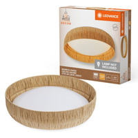 Plafond LED stropné svietidlo 28W 1150lm 3000K, teplá biela Brown 50cm Dekor Ledvance