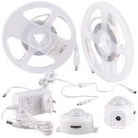 LED pásik so senzorom pohybu a súmraku 16,5 W 1960 lm 4000 K neutrálna biela 220-240 V biely 5 m Sanico Goldlux