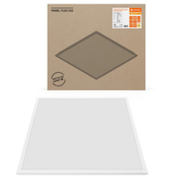 LED panelové stropné svietidlo 32W 5160lm 3000K teplá biela stmievateľné povrchovo montované skryté UGR19 biele 62x62cm Flex Ledvance