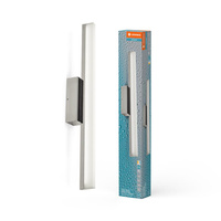 Kúpeľňové svietidlo LED Nástenné svietidlo nad zrkadlo Stmievateľné 10W 950lm CCT Chróm IP44 60cm Obris Ledvance