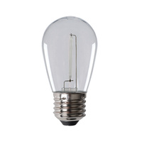 LED žiarovka E27 ST45 0,9W 8lm Modrá transparentná ST45 Filament Kanlux