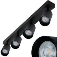 SPOT TUBA stropné svietidlo Reflektor Halogénové svietidlo 4x GU10 TABULA LUMILED