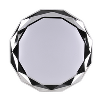 Plafond LED stropné svietidlo 72W 8000lm CCT 120° biely chróm Pilot stmievateľné lesklé Sanico Goldlux