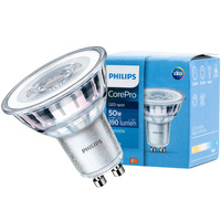 LED žiarovka GU10 4,6W = 50W 390lm 6500K studená biela 36° PHILIPS