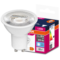 LED PAR16 reflektor GU10 6,9W = 80W 575lm 4000K, neutrálna biela 36° VALUE Osram