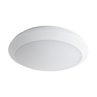 Plafond LED stropné svietidlo so senzorom pohybu Povrchová montáž 16W 1300lm 4000K, neutrálna biela IP65 Okrúhla biela DABA KANLUX