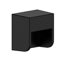 Záhradné nástenné svietidlo Vonkajšie fasádne svietidlo LED 1,5 W 180 lm 2700K Black Grits Philips