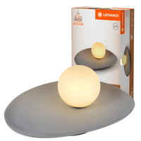 Stolná lampa Stolné svietidlo Stojace dekoratívne G9 Sivá USB-C Dekor Ledvance