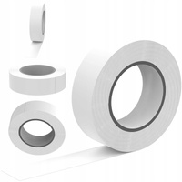 Silná PVC vodotesná izolačná páska 15 mm x 0,13 mm biela 10 m