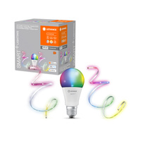 Súprava LED žiarovka + LED pás 8,5 W 550 lm 110° RGB CCT stmievateľná SMART+ WiFi Smart Bundle Ledvance