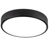 Stropné nástenné svietidlo Plafond LED Round 3960 lm 50W 4000K IP22 Black