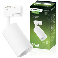 GU10 White SAGI Busbar Light pre jednofázové prípojnice