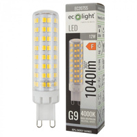 LED žiarovka v kapsuli G9 12W 1040lm 4000K neutrálna biela Ecolight