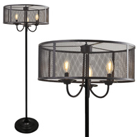 Stojacia lampa Stolné svietidlo 12W čierna Soho Sanico Goldlux