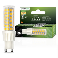 LED žiarovka G9 kapsula 10W = 75W 970lm 3000K teplá biela 360° LUMILED