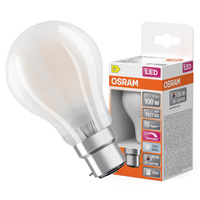 LED žiarovka A60 B22d 11W = 100W 1521lm 4000K neutrálna biela CRI90 300° Stmievateľné vlákno SUPERSTAR PLUS CLASSIC Osram