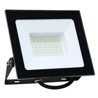 LED reflektor 50W 4200lm 6500K, studená biela 120° Black IP65 Sanico Goldlux