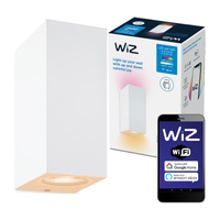 LED nástenné svietidlo Up&Down White 2x 5W WHITE + RGB SMART WiFi WiZ