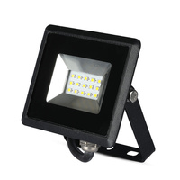 LED reflektor 10W 850lm 4000K IP65 čierny SMD VT-4011B V-TAC