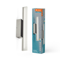 Kúpeľňové svietidlo LED Nástenné svietidlo nad zrkadlo stmievateľné 6,8W 650lm CCT Chróm IP44 40cm Obris Ledvance