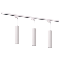 Súprava prípojnice 1-fázová lišta + 3x GU10 reflektor biely PARIS Sanico Goldlux